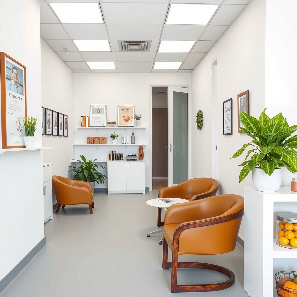 Moderne Praxisräume für Ernährungsberatung in München